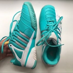Adidas Mint/Teal Tennis Shoes