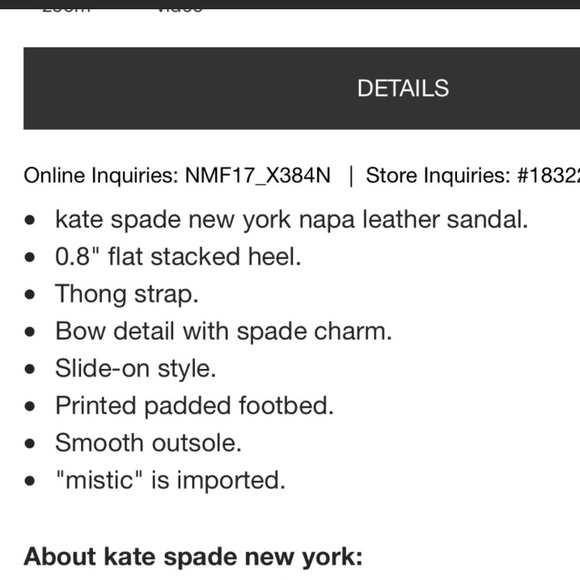 Kate Spade Mistic Bow Flip Flops Thong Sandal Pink - Picture 7 of 8