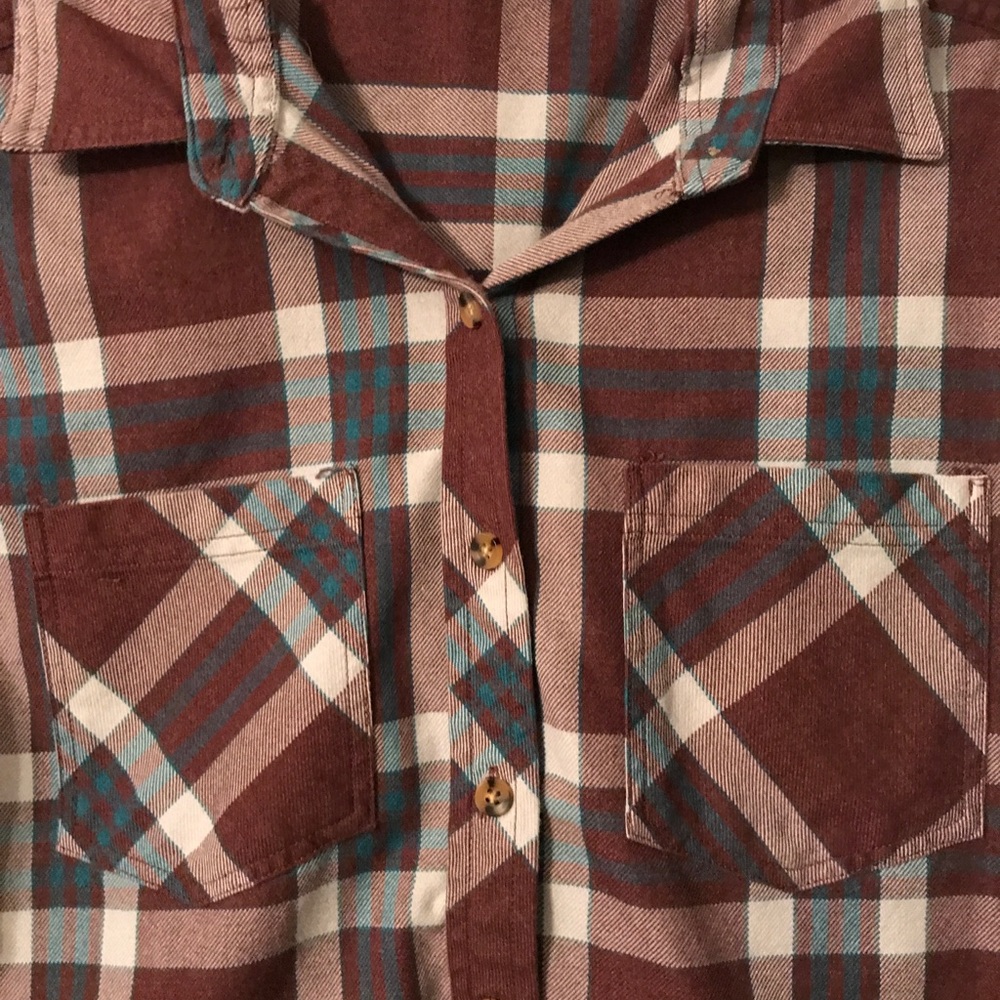 Plaid Button Up - Picture 3 of 3