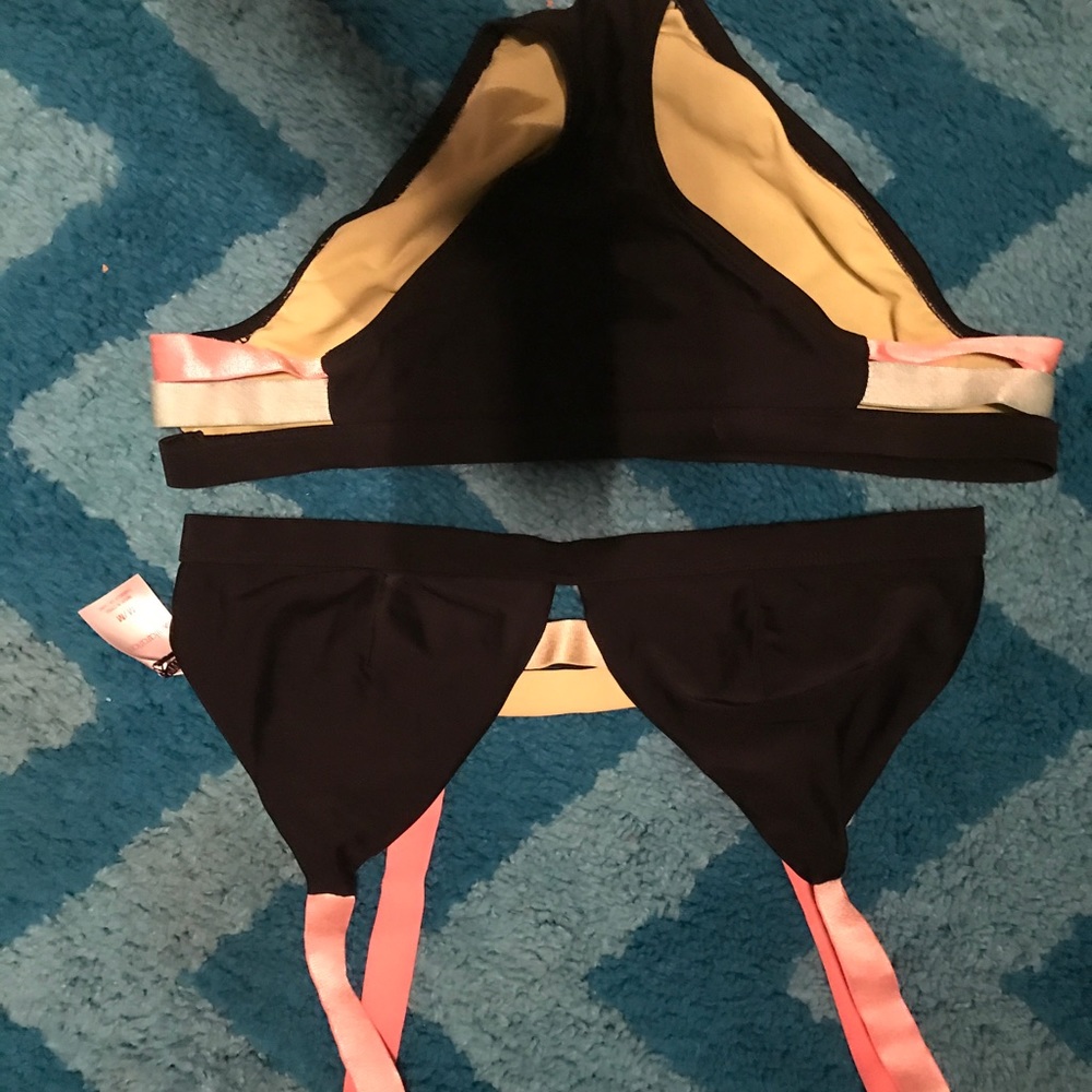 Triangle top bikini set