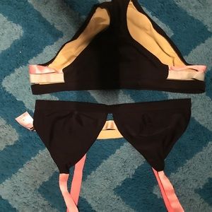 Triangle top bikini set