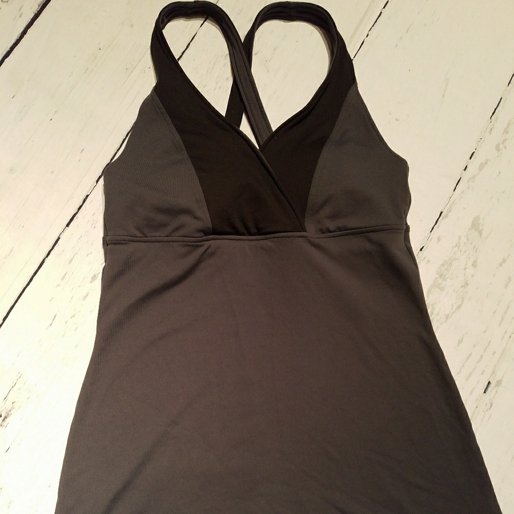 VSX Black Gray Sports Tank