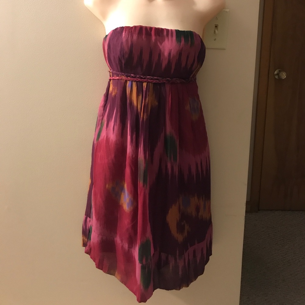 American Eagle strapless summer dress