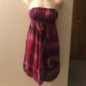 American Eagle strapless summer dress