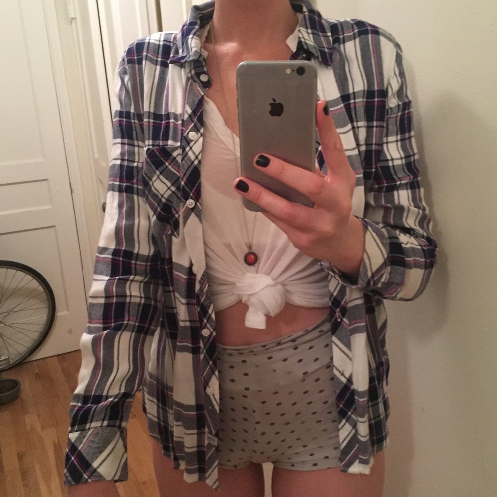 SOLD 'Rails' Long Sleeve Flannel