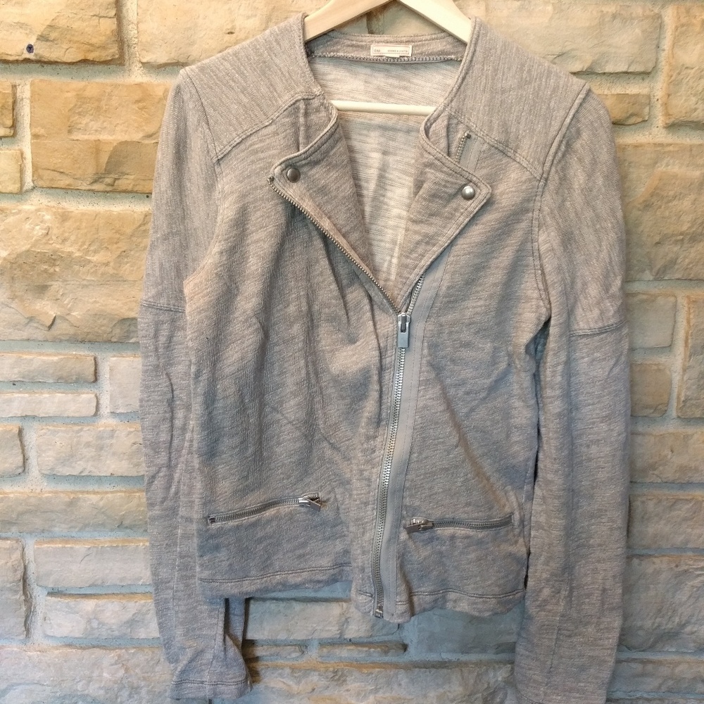 Gap Tall moto sweatshirt