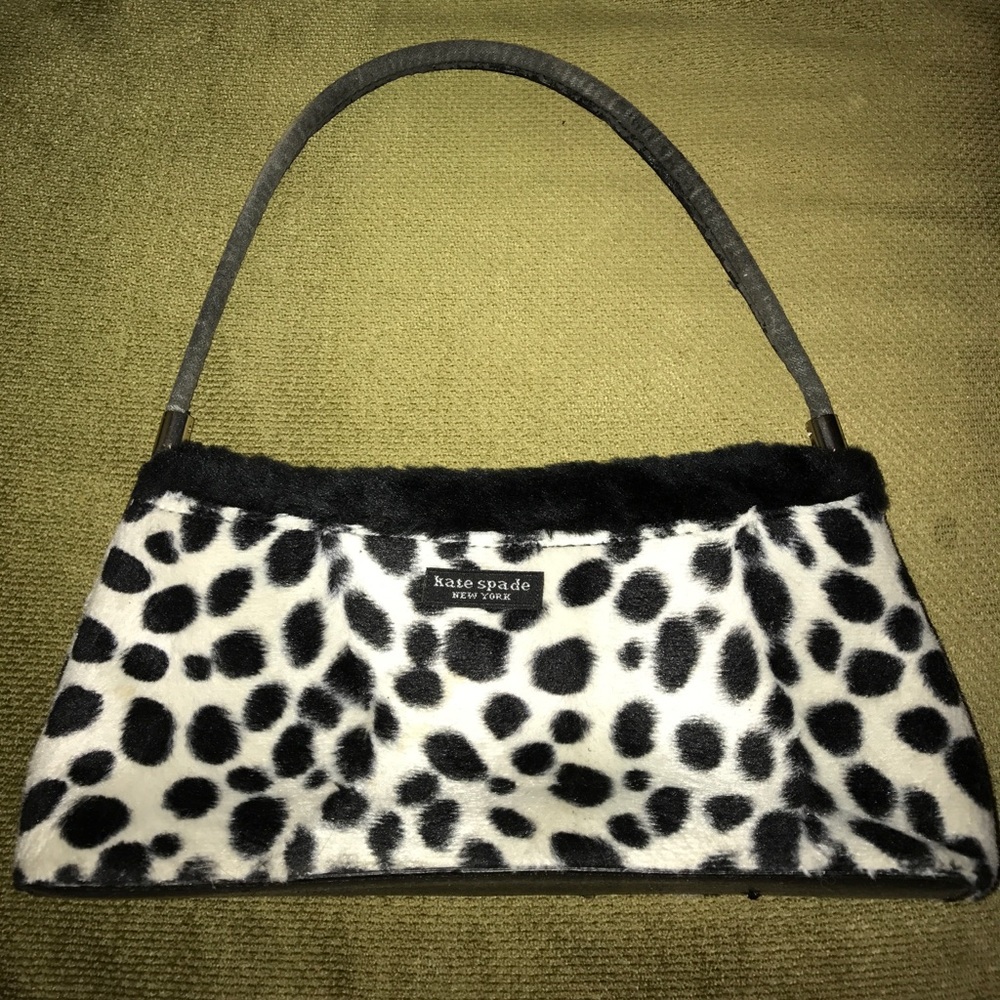 Kate spade printed skin handbag