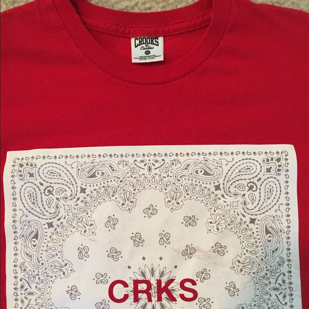 Crooks & Castles Men's Small 2K Edition T Shirt