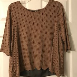 Suede and Black Shirt