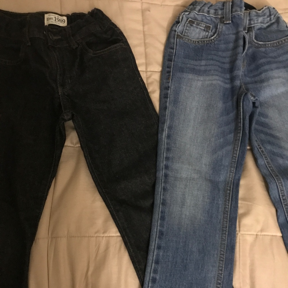 Two boys jeans