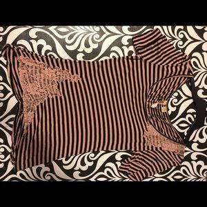 Cut out striped shirt