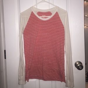 long sleeve pink tshirt