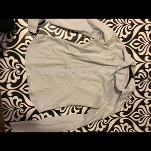 NY&Co pale blue button up