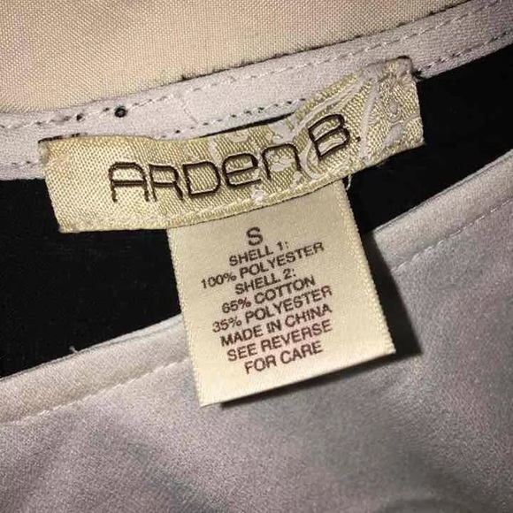 Arden B Striped Blouse Long Sleeve Top - Picture 2 of 4