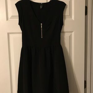 Black Zip Dress