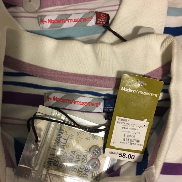 Modern Amusement striped polo - Picture 6 of 7