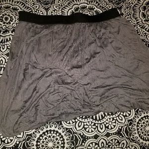 Gray skirt