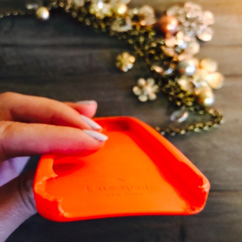 Kate Spade Red Orange Poppy Design iPhone 5s Case! - Picture 6 of 7