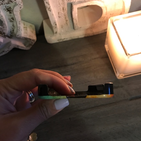 Rainbow Geode/Watercolor Hard Case! - Picture 7 of 8