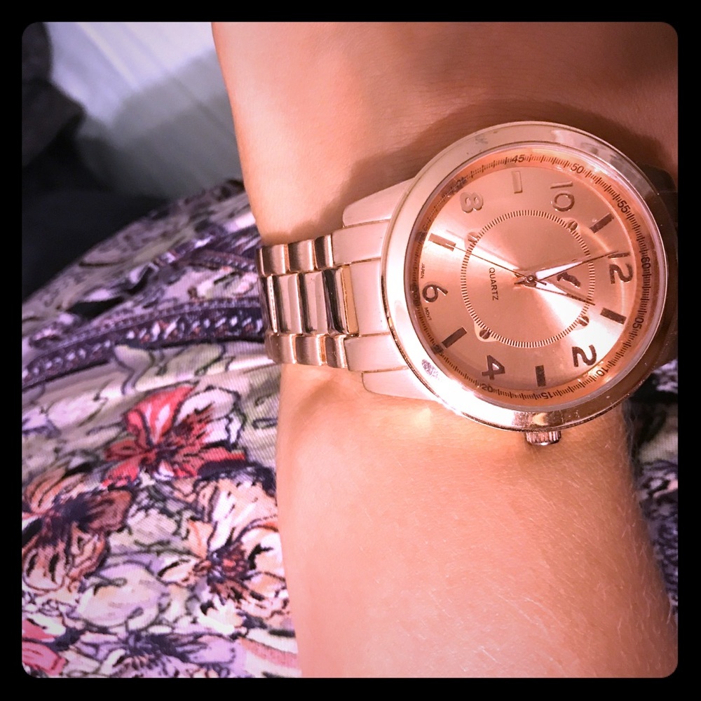 Rose Gold Watch