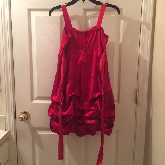 RUBY RED DRESS - Picture 2 of 4