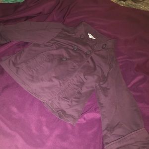 CaBI Wine color swing jacket