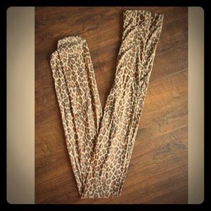Leopard Print Tights