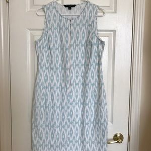 Baby Blue Patterned Dress