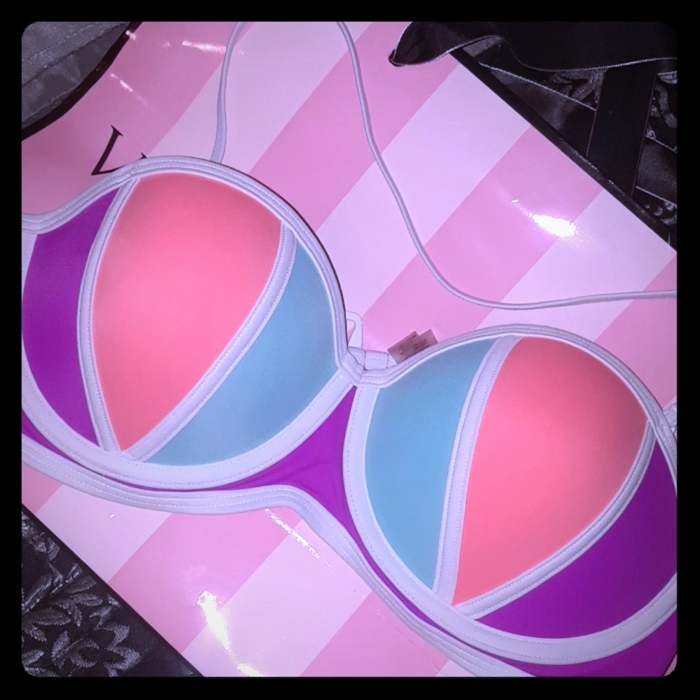 Pink by Victoria secret bathing suit top