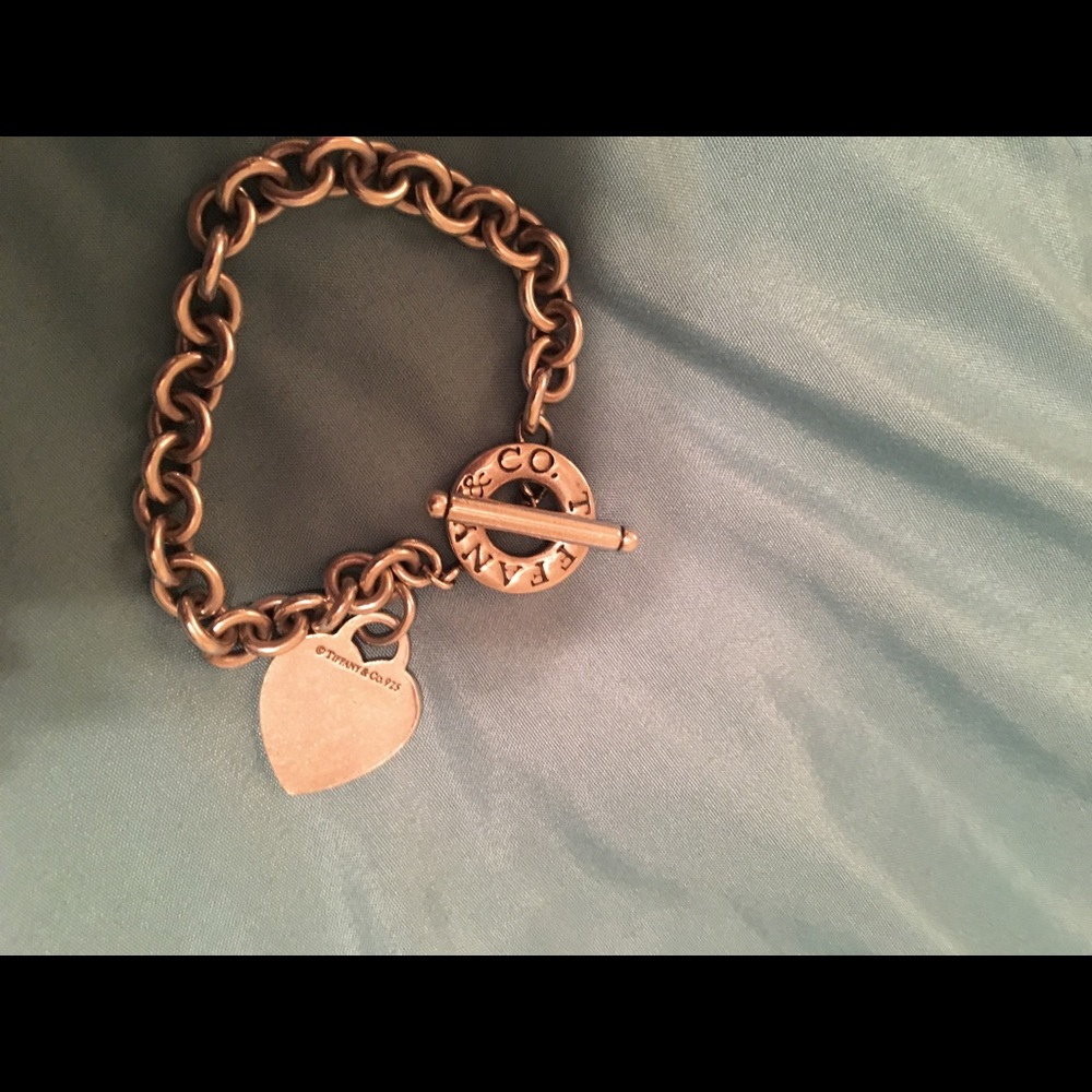 Tiffany silver toggle bracelet