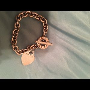 Tiffany silver toggle bracelet