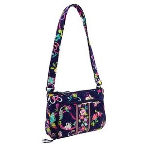 Vera Bradley Ribbons Little Hipster Crossbody