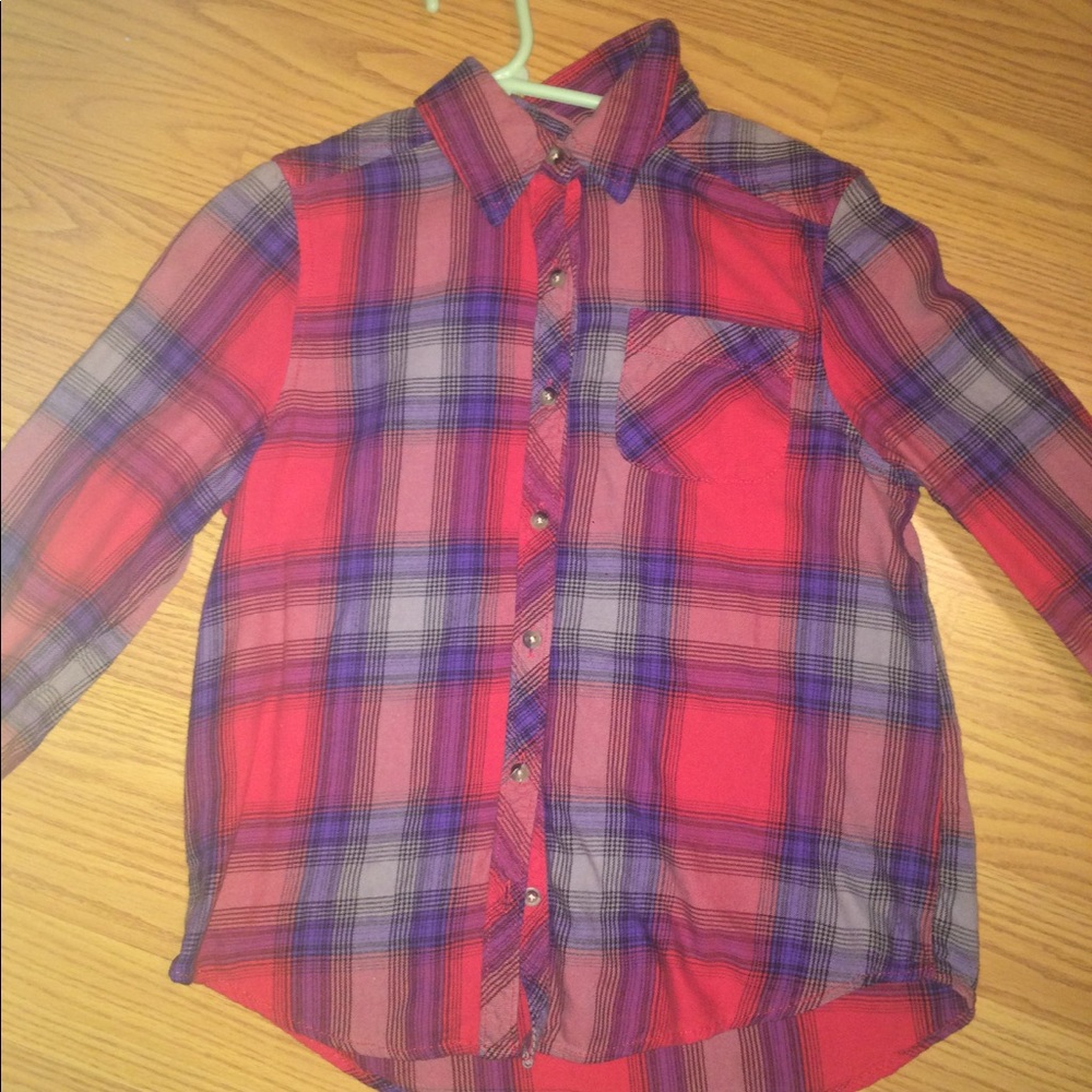 Flannel long sleeve