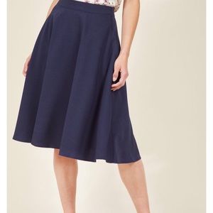 Modcloth- Just This Sway Midi Skirt