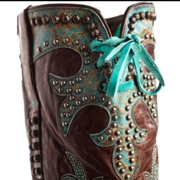 Double d ranch by lane boots size 7 - Picture 4 of 6
