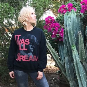 Notorious BIG Black Pullover Sweater