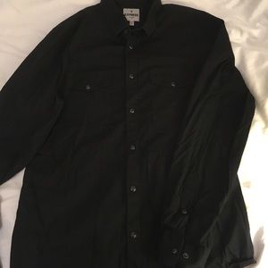 Express men's pearl snap like new