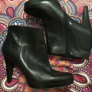 Leather Black High Heel / Nine West / Hot / Sexy🖤
