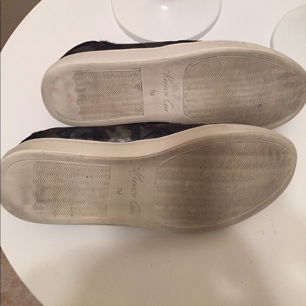 Camo Mohair Slip in Sneakers - Picture 5 of 6