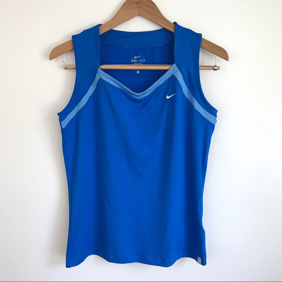 Nike Tops - Blue Sleeveless Nike Dri-FIt Top NWOT