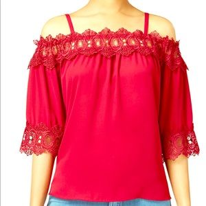 Off-the-shoulder top