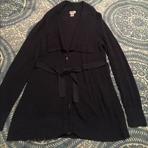 maternity zip up sweater