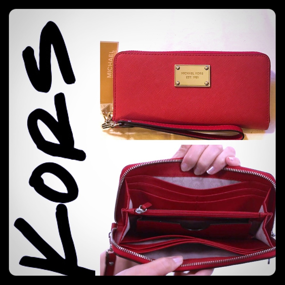 💖Michael Kors Jet Set Continental Wallet