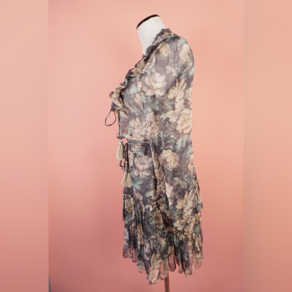 Zimmermann bowerbird frill dress 0 1 2 - Picture 4 of 8