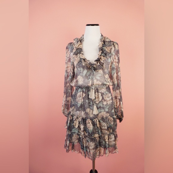 Zimmermann bowerbird frill dress 0 1 2 - Picture 2 of 8