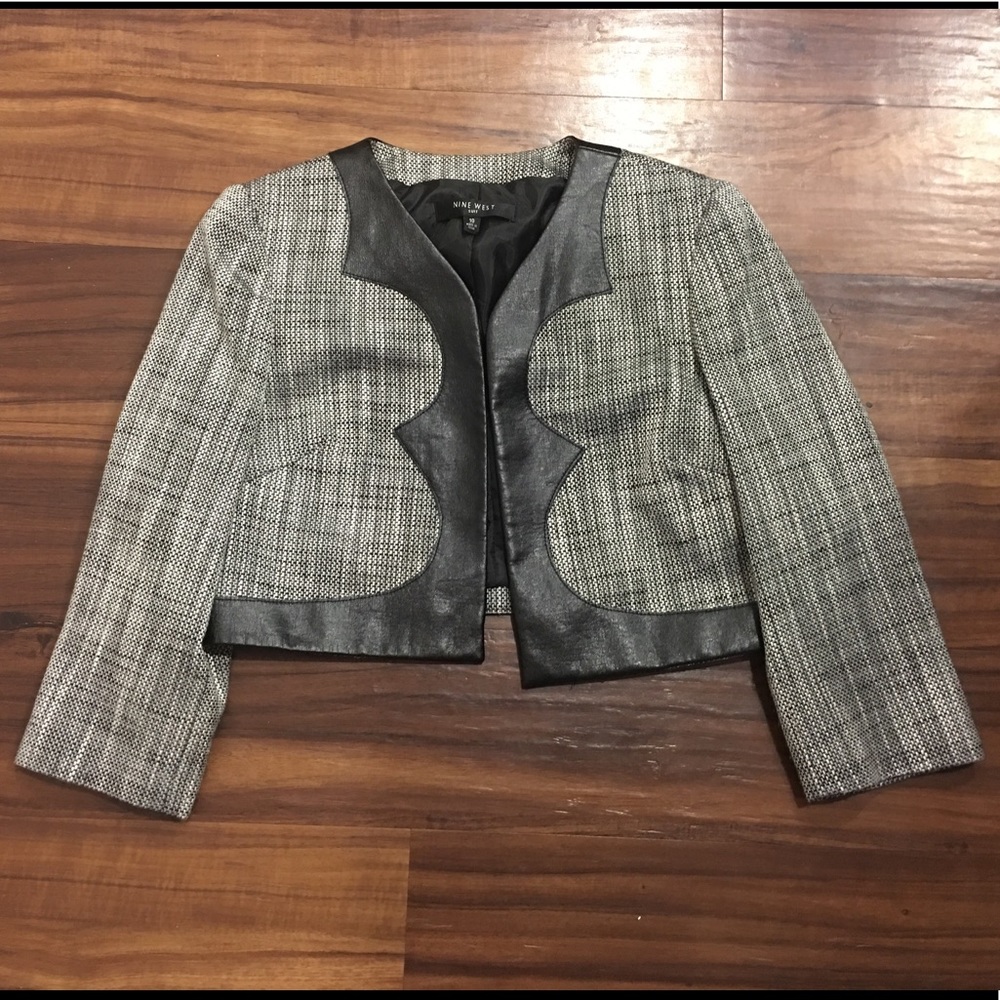 Nine West Tweed Suit Jacket