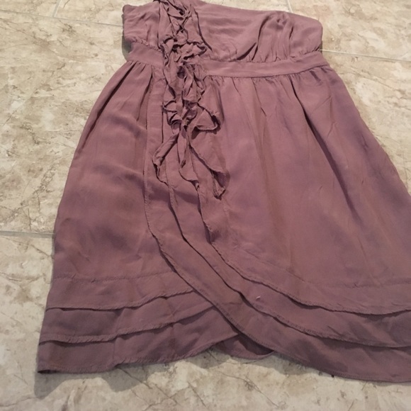 LAST CALL One Shoulder Ruffle Dress with Pockets - Picture 6 of 8