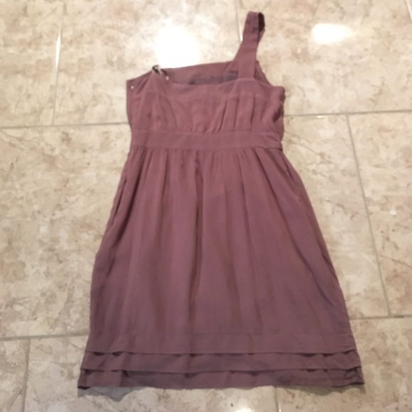 LAST CALL One Shoulder Ruffle Dress with Pockets - Picture 3 of 8