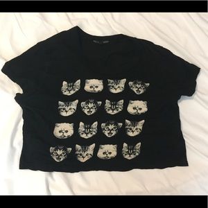 Kitten crop top