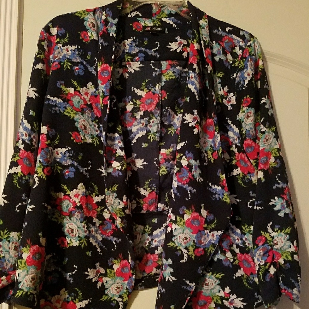 Floral Blazer
